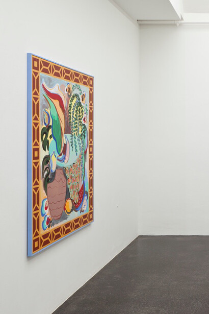 Sol Calero. Solo Pintura, Installation view, Barbara Gross Galerie Munich, 2018.
Photo: Wilfried Petzi, Courtesy Barbara Gross Galerie