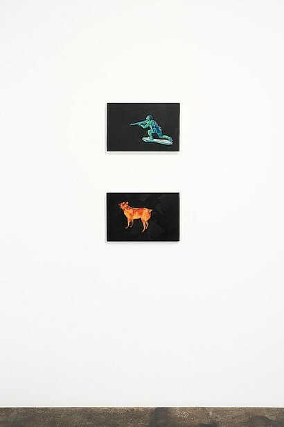 Rosalyn Bodycomb, The worked shoot, exhibition view. Courtesy of Conduit Gallery