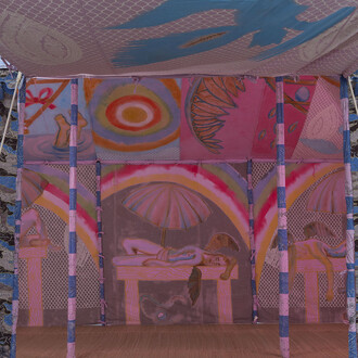 Francesco Clemente, Anima nomade, vista della mostra. Per gentile concessione del Palazzo delle Esposizioni