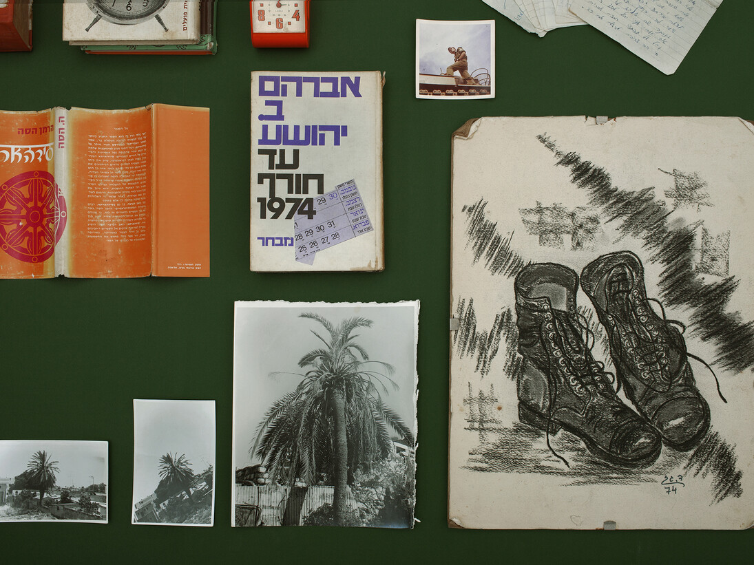 Dor Guez, The Sick Man of Europe: The Painter, 2015, Detail of the installation, Courtesy the artist 