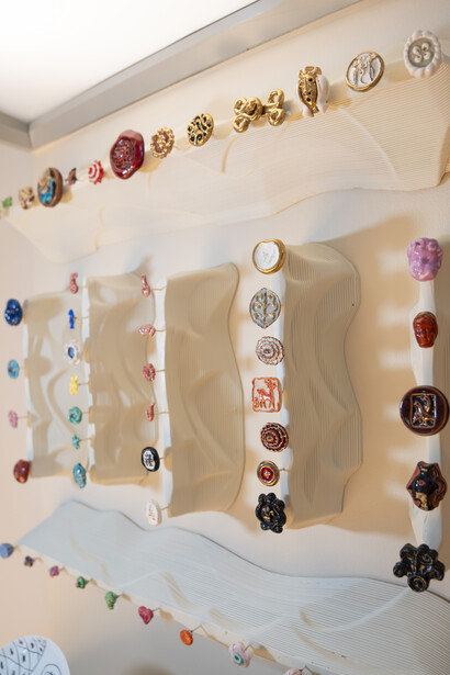 Tender buttons, vue de l'exposition. Avec l'aimable autorisation du Musée Ariana