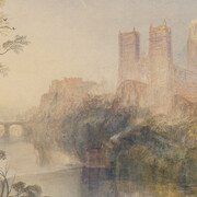 Joseph Mallord William Turner, Durham (detail), about 1835. Courtesy of National Galleries of Scotland 