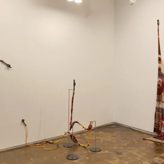 Romina Chuls, La cosecha (The harvest), exhibition view. Courtesy of A.I.R. Gallery