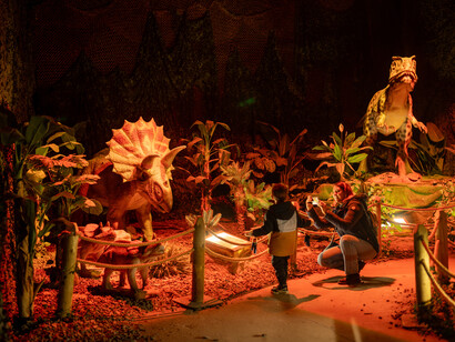 Dinos alive, an immersive experience. Courtesy of Fever