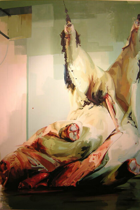 Jenny Saville, Carne