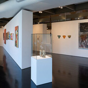 100 anos de arte. Gilberto Chateaubriand, vista da exposição. Cortesia do Museu de Arte Moderna do Rio de Janeiro