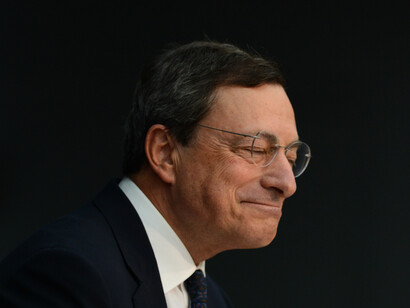 Mario Draghi, presidente del Banco Central Europeo