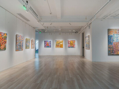 Reminiscences of the Mekong River. Courtesy of Galerie Dumonteil