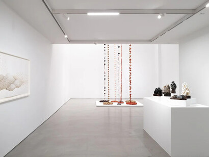 Yu-Wen Wu, Rock to cloud, exhibition view. Courtesy of Nunu Fine Art 