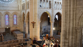 Soundcheck for Ensemble Ausonia © Rozenn Quéré Brussels 2015