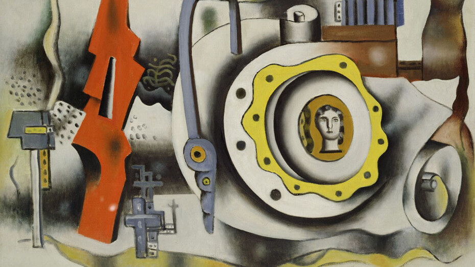 Fernand Léger, Composition (detail), 1931. Courtesy of Yokohama Museum of Art
