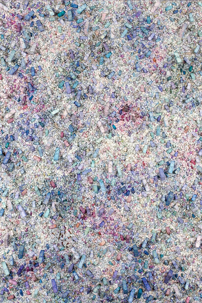 Chun Kwang Young, Aggregation 14-DE067 (Desire 16), 2014, Mixed media with Korean mulberry paper, 201 x 201 cm (79 1/8 x 79 1/8 in.)
