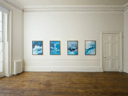 Leila Bartell, Memory fields, exhibition view. Courtesy of Tristan Hoare Gallery