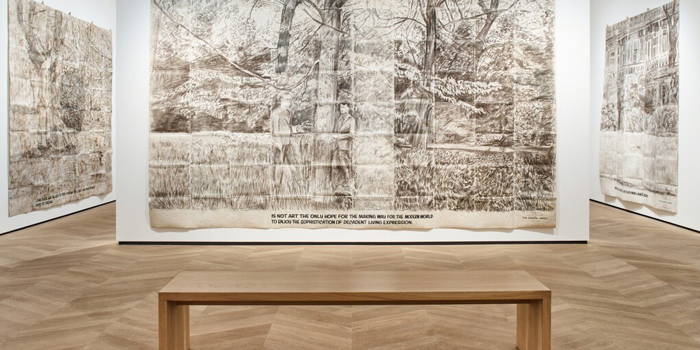 Gilbert & George. Courtesy of Lévy Gorvy