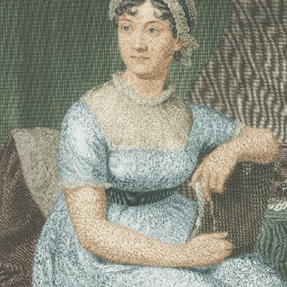This exquisite 19th-century engraving, believed to be derived from a portrait by Jane Austen's sister, Cassandra Austen, circa 1810, provides us with a remarkable visual representation of the esteemed author