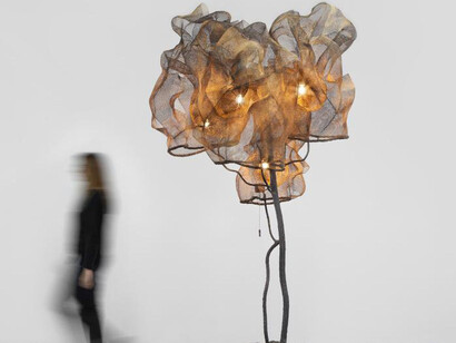 Nacho Carbonell, FLOOR LAMP CONCRETE BASE 4 | 2016. Courtesy of Carpenters Workshop Gallery