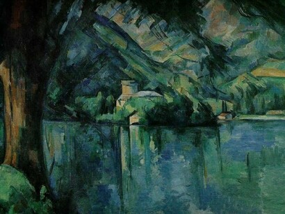 Paul Cézanne, Lago d'Annecy, 1896