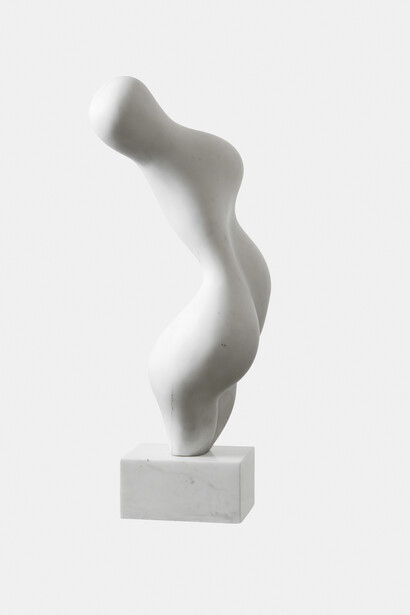 Hans Arp, Torso fascina, 1958
Marmo, 79,5 x 37 x 28,5 cm Collezione privata
© 2020, ProLitteris, Zurich © Manolo Mylonas