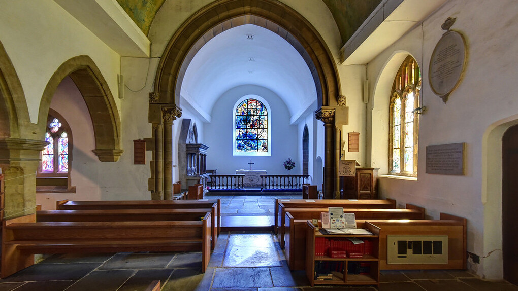 All Saints church in Tudeley