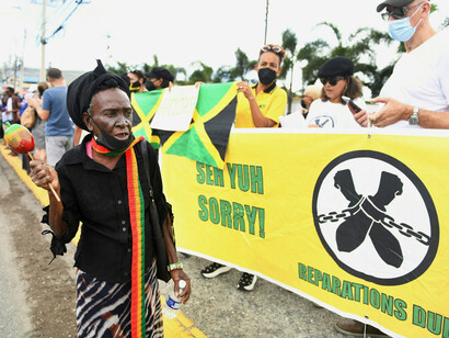 Protestas en torno a la visita de los duques de Cambridge a Jamaica