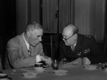 Franklin D. Roosevelt e Winston Churchill, Yalta, Crimea