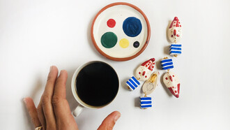 Tanti Ceramics: Clowns Love Stripes