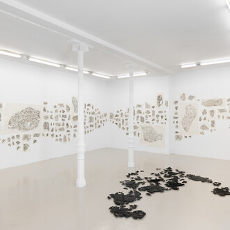 Inma Herrera, vista de exhibición. Cortesía de la Galería F2