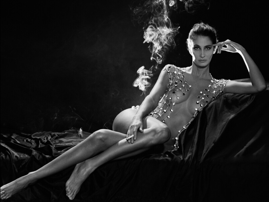 Gianpaolo Barbieri, La Bella Otero, 2014, analogic photo on Hahnemühle Fine Art Baryta paper 308 gr., 90 x 70 cm, ed. 115, courtesy 29 Arts In Progress