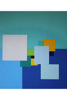 Marco Casentini, Swimming Pool, 2011, acrilico e perspex su tela, cm, 111 x 96  