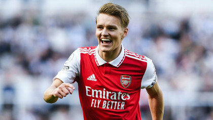 Martin Ødegaard, capitaine de l'équipe d'Arsenal en Premier League 