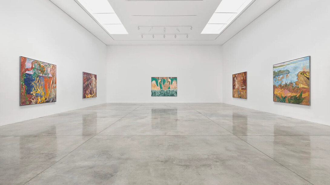 Tarwuk, Mit dem frosch zu schmusen, ist es unmöglich, exhibition view. Courtesy of White Cube