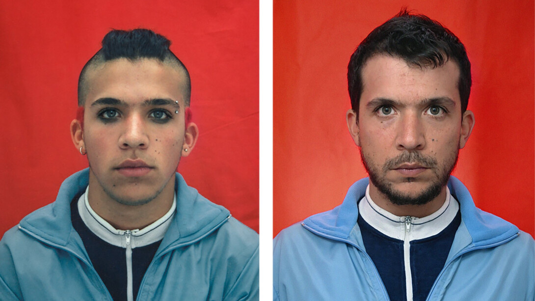 Juan Pablo Echeverri, Comparación fondo rojo. Courtesy the artist and James Fuentes Gallery
