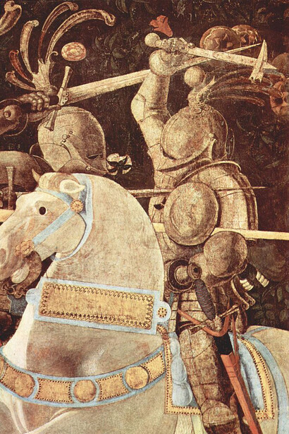 Paolo Uccello, Niccolò Tolentino alla testa dei fiorentini