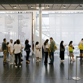 Liste Art Fair Basel 2024, exhibition view. Courtesy of Liste Art Fair Basel