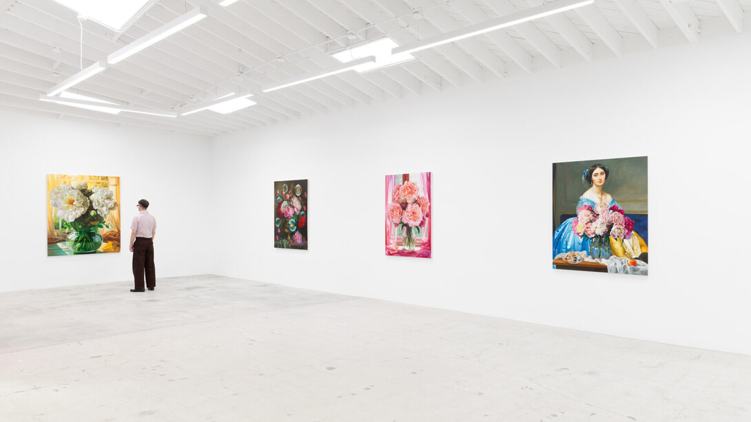 Marc Dennis, Love letter, exhibition view. Courtesy of Anat Ebgi