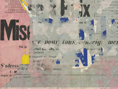 Jacques Villeglé. Courtesy of Modernism Inc.