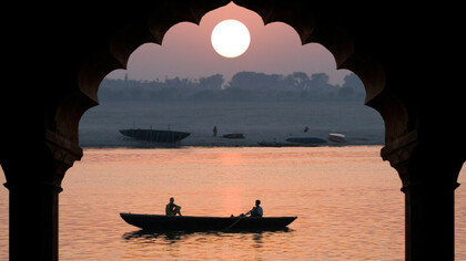 Varanasi, India. The city of light