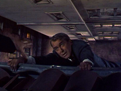 James Stewart en "Vértigo" (1958)