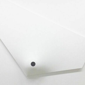 Norio Imai, White Ceremony - 110 Degrees , 1967/2013, 59 x 36 ¼ x 7 inches, 150 x 92 x 17.8cm - Acrylic, cotton cloth, plastic mold