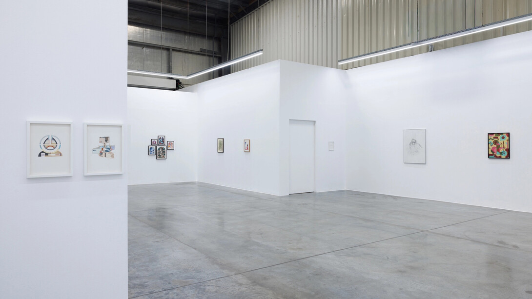 Various artists, The two walks, exhibition view. Courtesy of CARBON 12