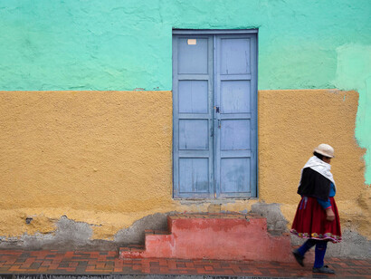 Jeffrey Becom, Twin steps, Cañar, Ecuador 2019. Courtesy of Catherine Couturier Gallery
