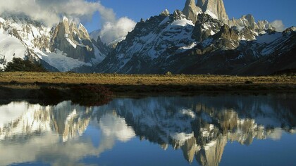 Patagonia (Argentina). Cerro Torre y Monte Fitz Roy en el Parque Nacional Los Glaciares