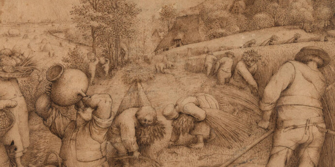 Pieter Bruegel D. Ä., Der Sommer, 1568