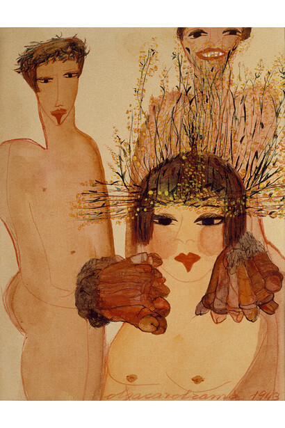 Appassionata, 1944, Private collection, Turin © Photo Roberto Goffi, Turin © Archivio Carol Rama, Turin