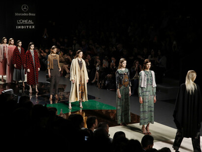 Desfile en la Mercedes-Benz Fashion Week Madrid
