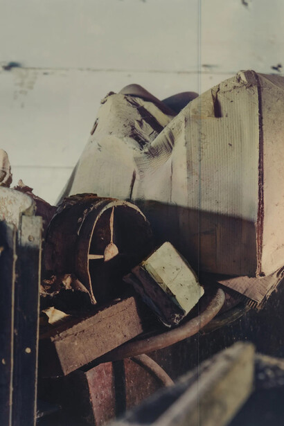 Raymond Meeks, Cranesville 9236 (detail), 2025. Courtesy of Casemore Gallery