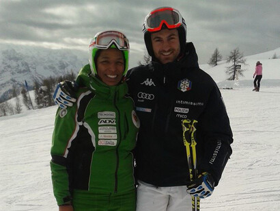 Ami Fall e il suo allenatore