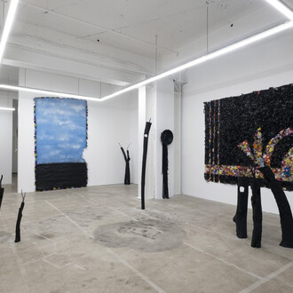 Telly Tuita, Silent screams of memories, exhibition view. Courtesy of Enjoy Contemporary Art Space
