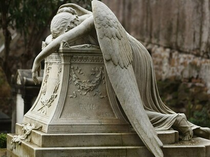 Tumba en el Cementerio Central de Bogotá, Colombia