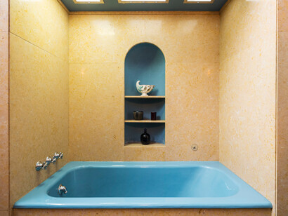 The Clausura, Shared bathroom, Italy, photo by Marco Beck Peccoz
